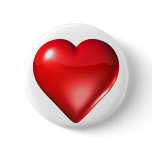 Red 3D Heart buttons