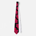 Red 4 O'Clock Tie
