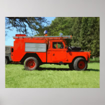 RED 4X4 POSTER