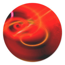 Red Abstract Art Digital stickers by made_in_atlantis Red Abstract Art Digital stickers