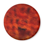 Red Abstract Art Magnets