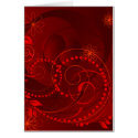 red abstract cards by VioDeSign red abstract cards