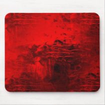 Red Abstract Mouse Pads