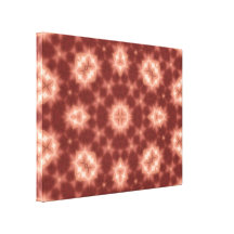 Red Abstract Pattern Canvas Prints