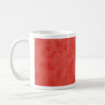 Red Abstract Pattern. Coffee Mugs