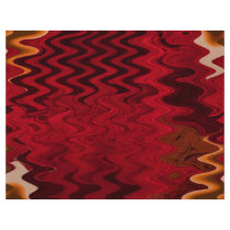 red abstract scrapbook custom letterhead