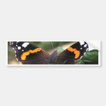 Red Admiral Butterfly Bumper Sticker