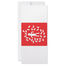 red alcohol league icon rack card template