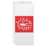 red alcohol league icon rack card template