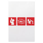 red alcohol picture icon stationery