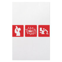 red alcohol picture icon stationery