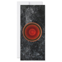 Red alert Bookmark Custom Rack Cards