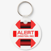 Red Alert! keychains