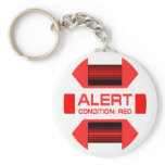 Red Alert! Key Chain
