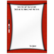Red Alligator Read My Mind Eraser Board Dry Erase Whiteboards