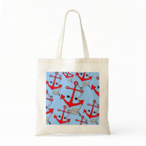 Red Anchors (for  ) Tote Bag