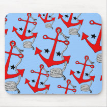 Red Anchors (for  ) Mouse Pads