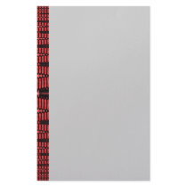 red and black border stationery by DonnaGraysonAbstract red and black border stationery