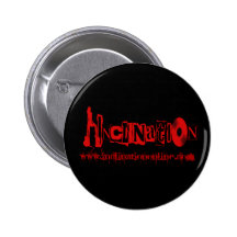 red and black button