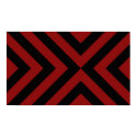 Red and Black Chevrons