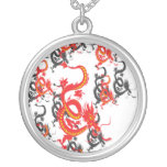 Red and Black Dragon/Chinese New Year Pendants