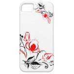 Red and Black flowers casemate cases