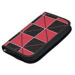 Red and Black Geo Plaid planners
