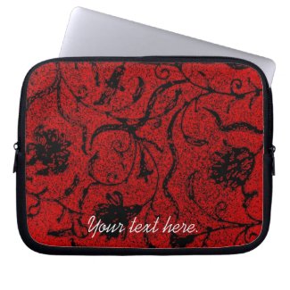 Red and Black Laptop Bag