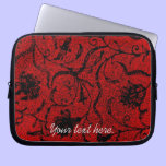 Red and Black Laptop Bag laptop sleeves