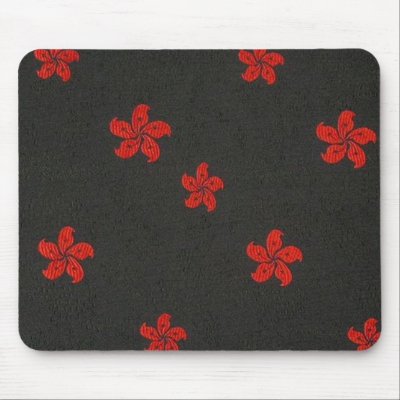 Red and Black Mousepad by darshe40
