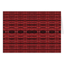 red and black ovals cards
