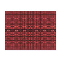 red and black ovals postcards by DonnaGraysonAbstract red and black ovals postcards