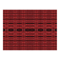red and black ovals posters