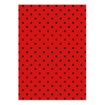 Red and Black Stars Pattern. Business Card Templates