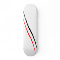 Red and Black stylistic Deck skateboards by PhotoPatch Red and Black stylistic Deck skateboards