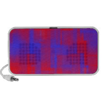 Red and Blue Customizable speakers