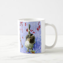 Red And Blue Dandelions In Fairy Land Mugs