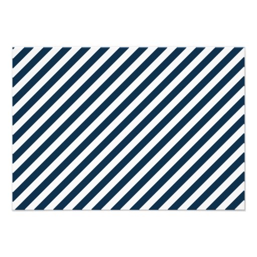 Red and Blue Nautical Stripes Wedding RSVP Card