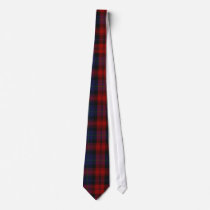 Red and blue Plaid Tie