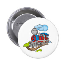 Red and Blue Train Buttons