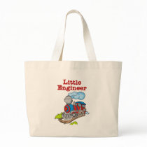 Red and Blue Train Little Engineer bags by toddlersplace Red and Blue Train Little Engineer bags