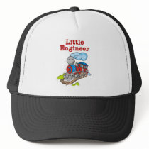 Red and Blue Train Little Engineer hats