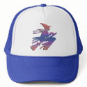 Red and Blue Witch hats