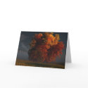 Red and Gold Greeting Card