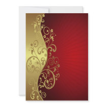 Red and Gold Multipurpose Invite