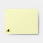 Red and Green Apples. Pool Balls, Triangle. Envelopes