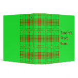 red and green binders