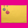 Red and Green Christmas ornaments Place Mat Red and Green Christmas ornaments Place Mat