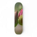 Red And Green Flower Skateboard