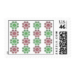 Red and Green Holiday Starflakes